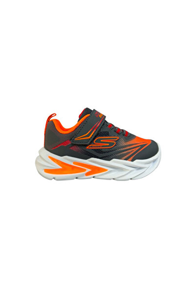 SKECHERS Φωτιζόμενο Σνίκερ με Γκορέ και Λουράκια W 400139N-CCRD Ανθρακί