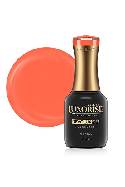 LUXORISE Oja semipermanentă Revolux LUXORISE, Coral Lush 15ml