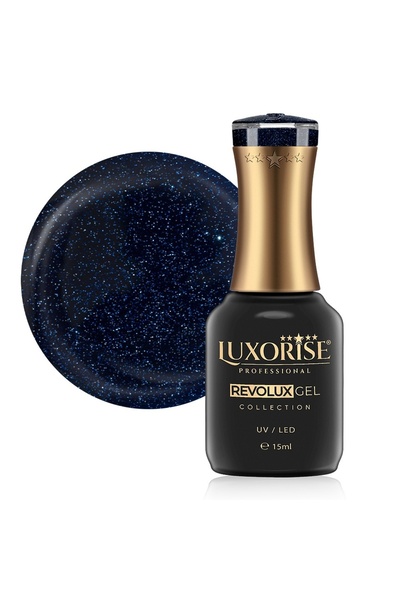 LUXORISE Oja semipermanentă Revolux LUXORISE, Cosmic Rain 15ml