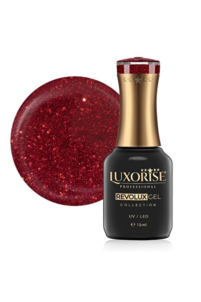 LUXORISE Oja semipermanentă Revolux LUXORISE, Exclusive Ruby 15ml