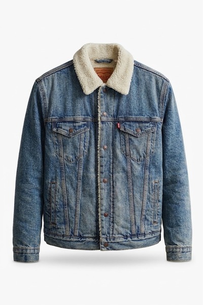 Levi's Erkek Mavi Trucker Ceket 2.0 SHERPA TRUCKER