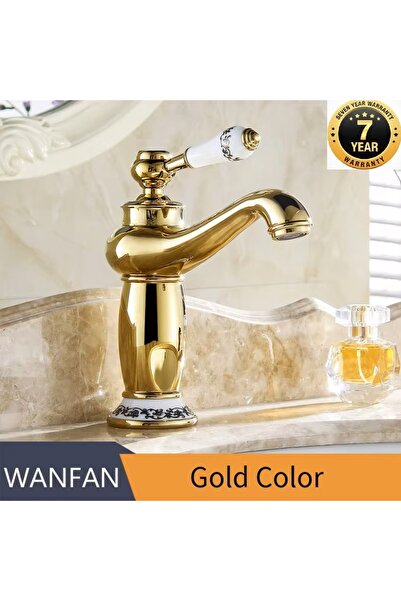 OEM Bathroom Sink Faucet Gold Dore Gold Color New Model Ceramic Imported with...