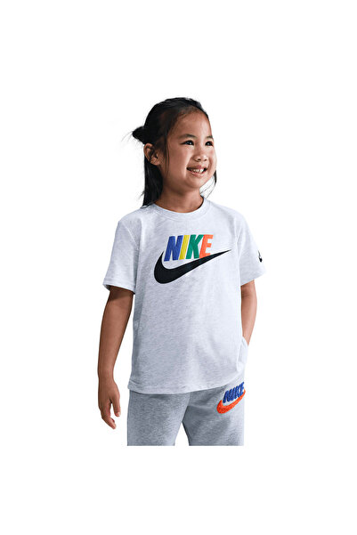 Nike NKN CLUB FAMILY Κοντομάνικο Πλεκτό Τοπ 86N166-X58 Εκρού
