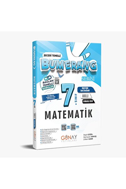 Günay Yayınları GÜNAY YAYINCILIK 7. SINIF BUMERANG MATEMATİK ETKİNLİKLİ AKILL...
