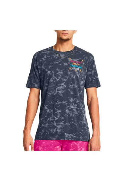 Under Armour PJT RCK TC AOP GRAPHIC SS 1383294-044 Γκρι