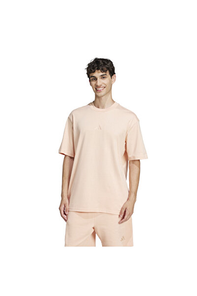 adidas Αθλητικά ρούχα T-shirt με στάμπα JD5828 Σολομός