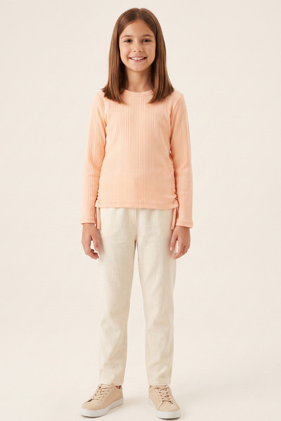 CRASSİ Girl's blouse with side ruching