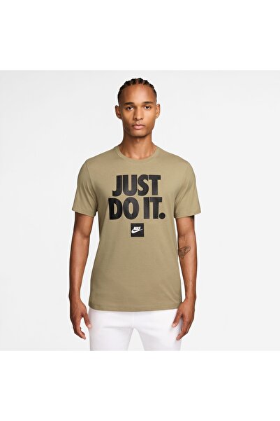 Nike M NSW TEE FRAN JDI VERBIAGE DZ2989-297 Μπεζ