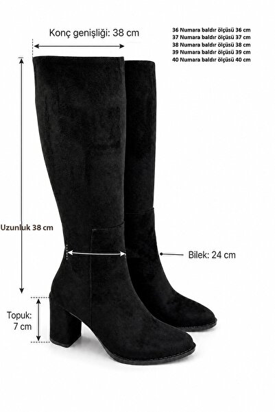 Les Passent Kadın Passent Çizme 7cm Topuklu