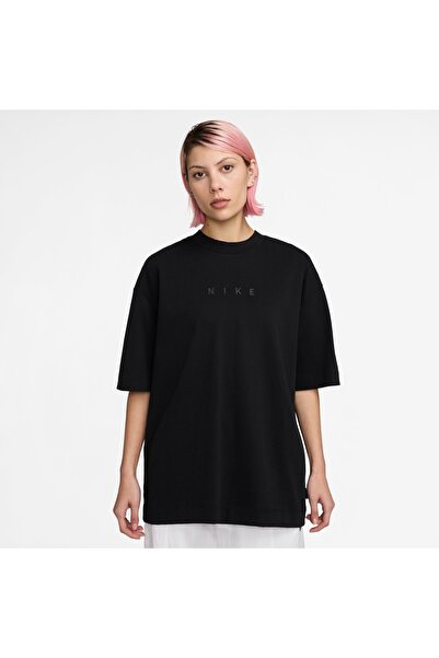 Nike W Αθλητικό Μπλουζάκι HV4957-010 Μαύρο