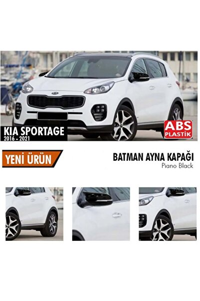 beyaztuning Kia Sportage Yarasa Ayna Kapağı Batman Parlak Siyah Piano Black
