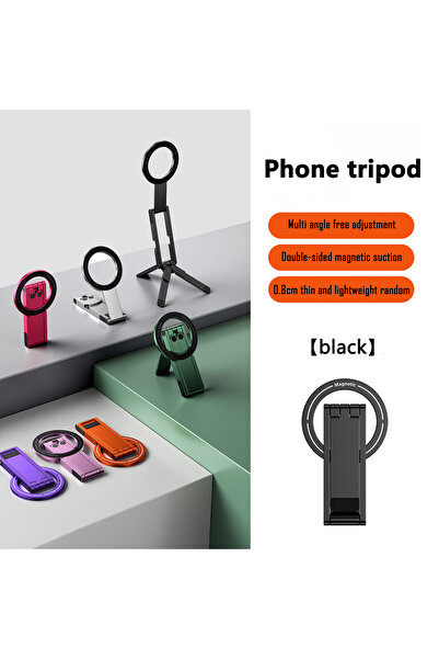 Choice SJ15 black Aluminum alloy magnetic mobile phone stand multifunctional ...