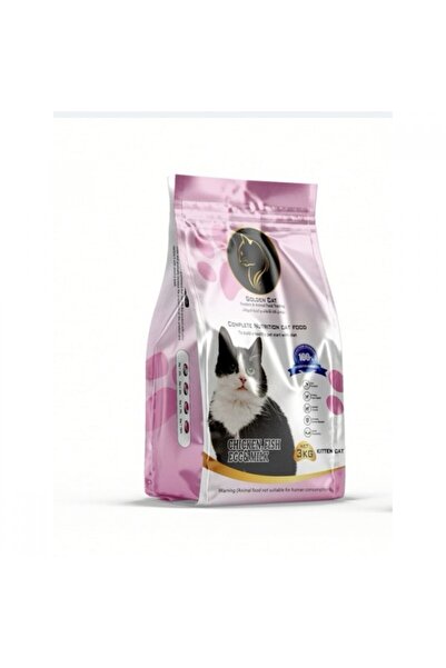 Golden cat Kitten / Adult Cat Dry Food — 3 kg (and related “all life stages”)