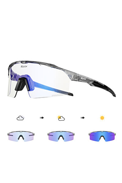 Choice5 07 KAPVOE Photochromic Cycling Glasses Fashion Sports Running Sunglas...