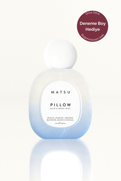 MATSU Pillow Saç ve Vücut Misti 50 ml | Tatlı Notalar | Hair and Body Mist