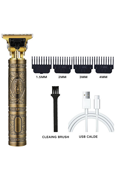 Choice ABS Buddha Electric Hair Clipper Professional USB Cordless Clipper Pro...