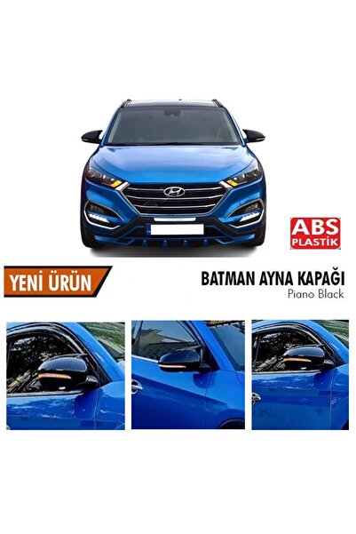 beyaztuning Hyundai Tucson Yarasa Ayna Kapağı Batman Parlak Siyah Piano Black