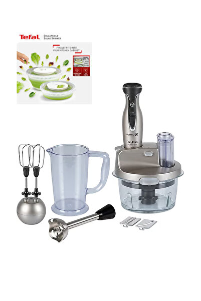 TEFAL Powelix Activflow Expert 1500 W Gümüş Blender+tefal kurutucu
