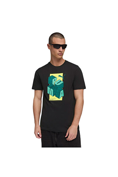 Puma ΓΡΑΦΙΚΟ ΜΠΛΟΥΖΑΚΙ 691782-01 Μαύρο