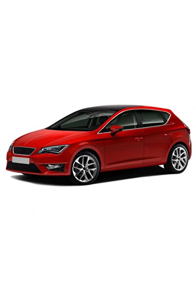 Niken Seat Leon Cam Çıtası Çerçevesi Komple Set Kromu Nikelajı 14 Parça