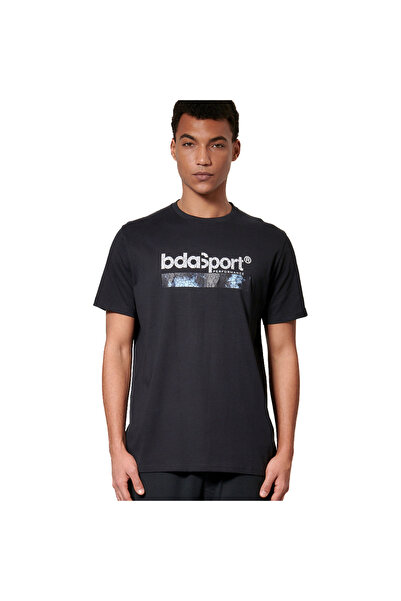Body Action Ανδρικό T-shirt με λογότυπο 053616-01-01 Μαύρο