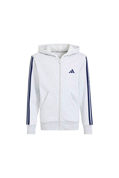 adidas Αθλητικά ρούχα J 3S FL FZ HD KQ9050 Γκρι