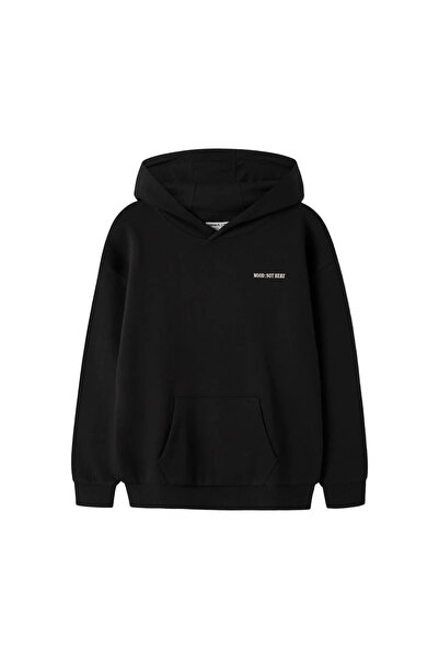 Name it NKMLELAND LS RLX SWEAT WH BRU BOX 13259113-BLACK Μαύρο