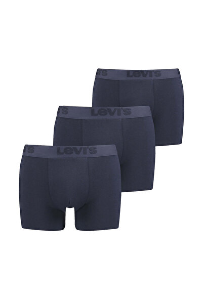 Levi's Ανδρικό Μποξεράκι Premium 3 τεμάχια 37149-0300-Ναυτικό Μπλε