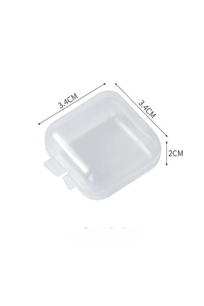 Choice 40 Pcs Clear 5/10/20/40pcs/set Mini Clear Plastic Storage Box Jewelry ...