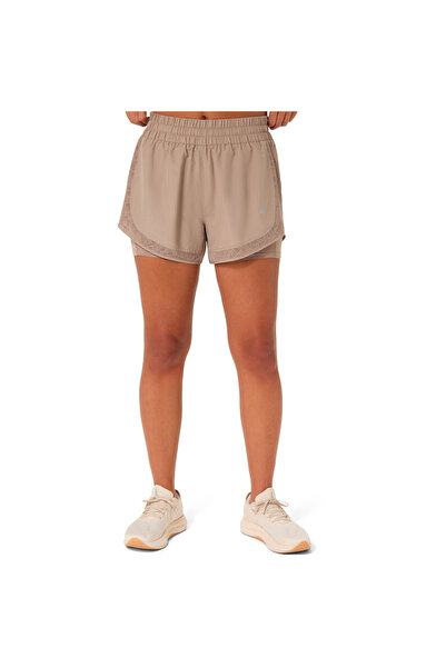 Asics NAGINO RUN SHORT 2012D491-200 Χακί