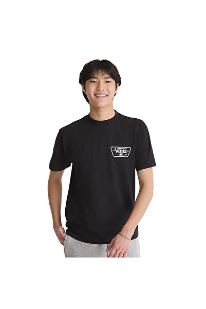 Vans KNU PATCH SS TEE VN000WU8BLK-BLK Μαύρο