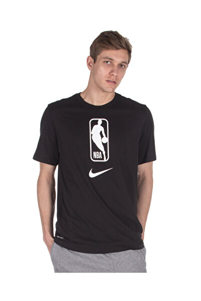 Nike DRI-FIT Ανδρικό Μπλουζάκι NBA AT0515-010 Μαύρο