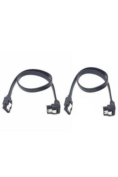 Choice3 50cm 2PCS Right-Angle 1-10PCS SATA Cable 6Gbps, sata 3 Cable, HDD ssd...