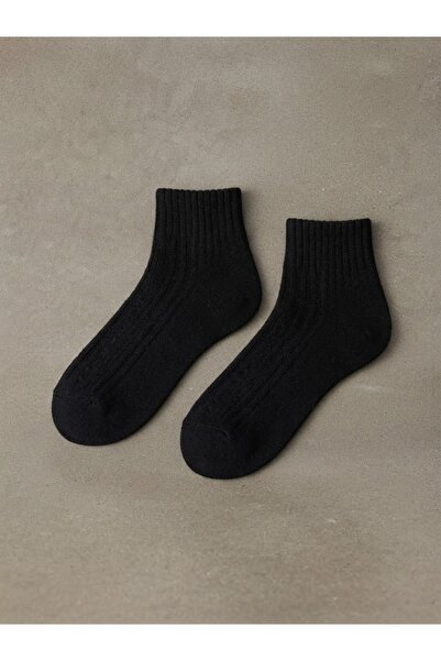 Fonem Women's Booties Wool Socks Fo 8013 Anthracite 58% Recycled Wool Blend, ...