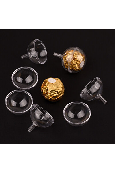 Choice1 50pcs Clear Chocolate Box 10/20/30/50pcs Clear Chocolate Box Truffle ...