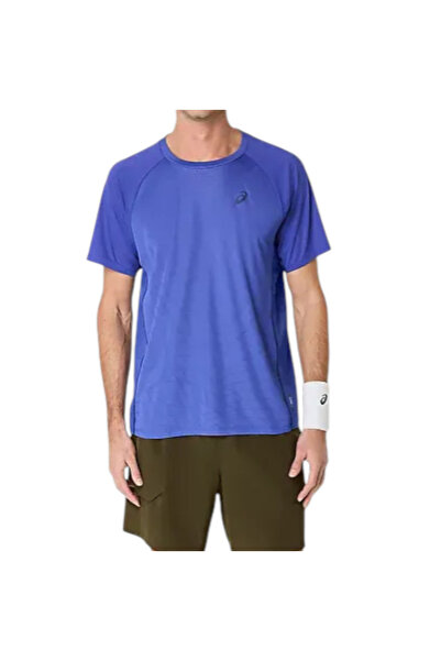 Asics Tricou de tenis pentru bărbați Match Actibreeze FW 2025 - Albastru - L