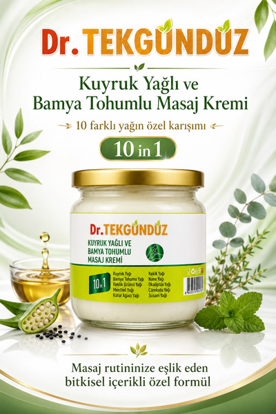 DR.TEKGÜNDÜZ Kuyruk yağı bamya tohumlu