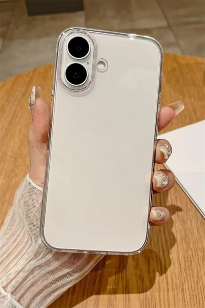 İtarz iPhone 16 Transparent Case |   Pc Mica Material |   Ultra Thin |   Non-Yellowing Cover