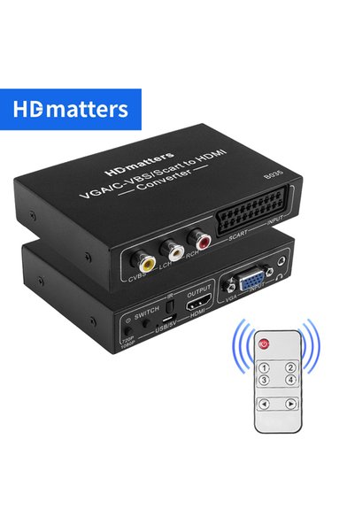 Choice ملاحظات فحص أخرى محول AV Scart إلى HDMI محول مركب Scart+VGA+AV إلى HDM...