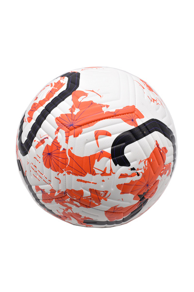 Choice Orange Soccer Balls Standard Size 5 Machine-Stitched Ball PU Material ...