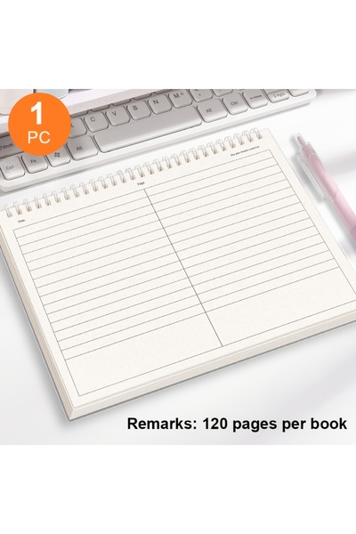Choice 1pc hengxian 1pc B5 Flip Partitioned Coil Notebook, 120 Pages Each, 9....
