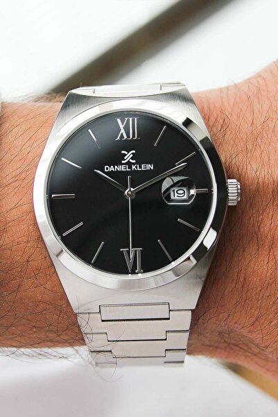 Daniel Klein ساعة يد رجالية بحزام فولاذي DK297706