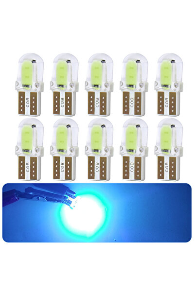 Choice17 10pcs Crystal Blue 2/10/20pcs Ultra Bright 360 Degree Lighting T10 W...