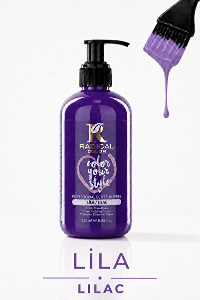 Radical Color Su Bazlı Saç Boyası 250 Ml Lila
