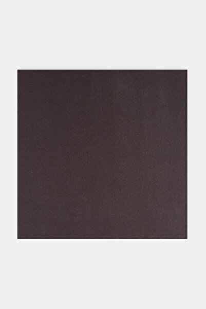Kayra Silvery Plain Scarf Bitter Brown