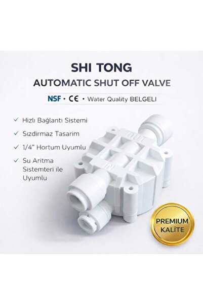Su Arıtma Cihazıları Quick Shut Off Valve