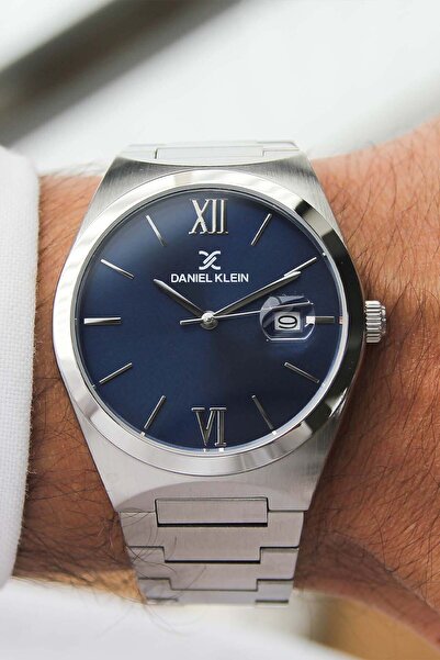 Daniel Klein ساعة يد رجالية بحزام فولاذي DK297713