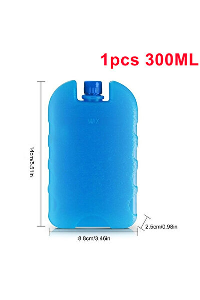 choice2 300ML Ice Pack Reusable Gel Cold Freezer Box Cooling Water Injection ...
