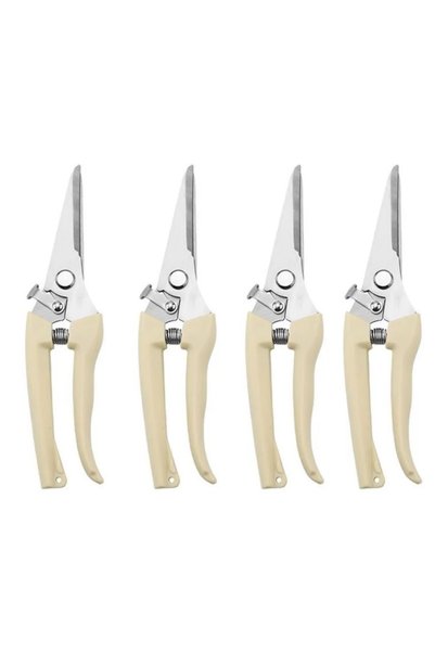Choice1 A 4PC Stainless Steel Scissors Flower Cut Arrangement Pruning Fruit T...
