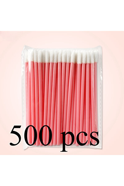choice2 500pcs Pink 100/500pcs Disposable Lip Brush Individual Lash Removing ...